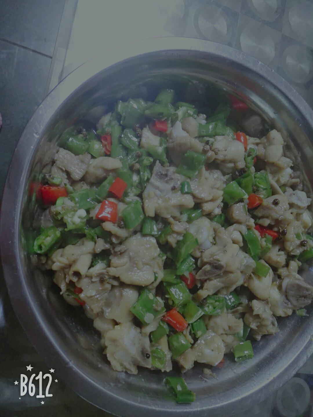 老丁的私房菜-尖椒鸡