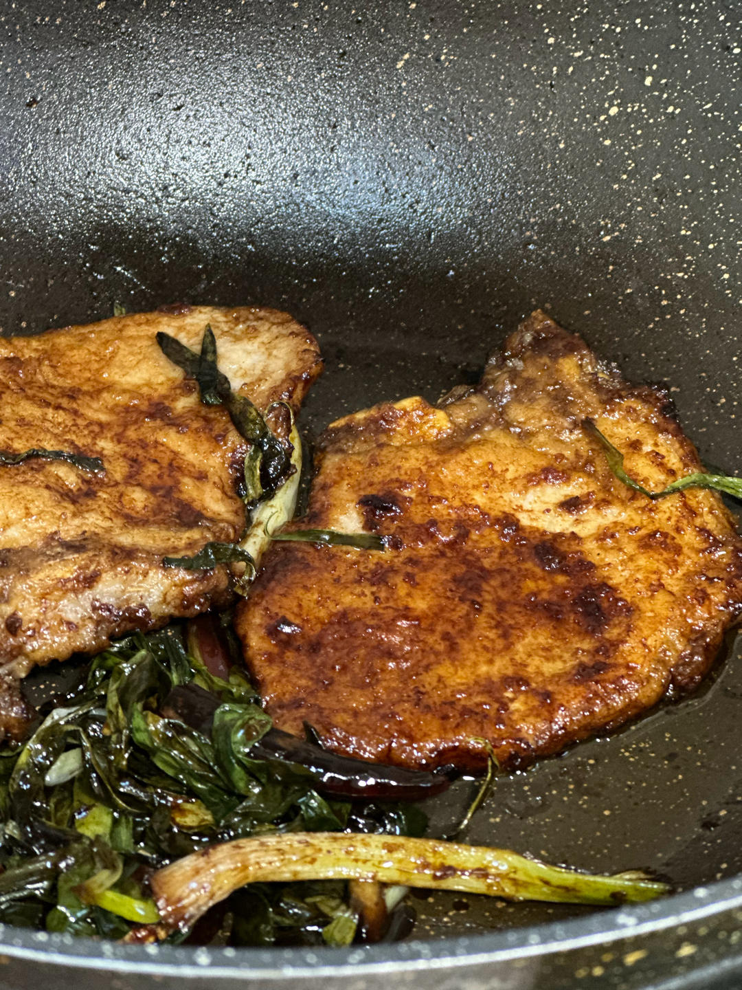 超嫩超香的葱烤大排