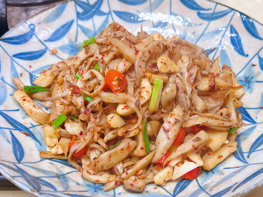 会上瘾的手撕杏鲍菇