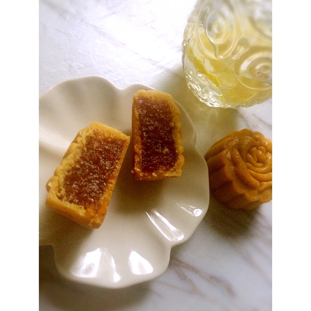 tim好吃狗做的哈密瓜月饼