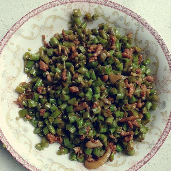 古早味下饭菜之 肉沫豆角