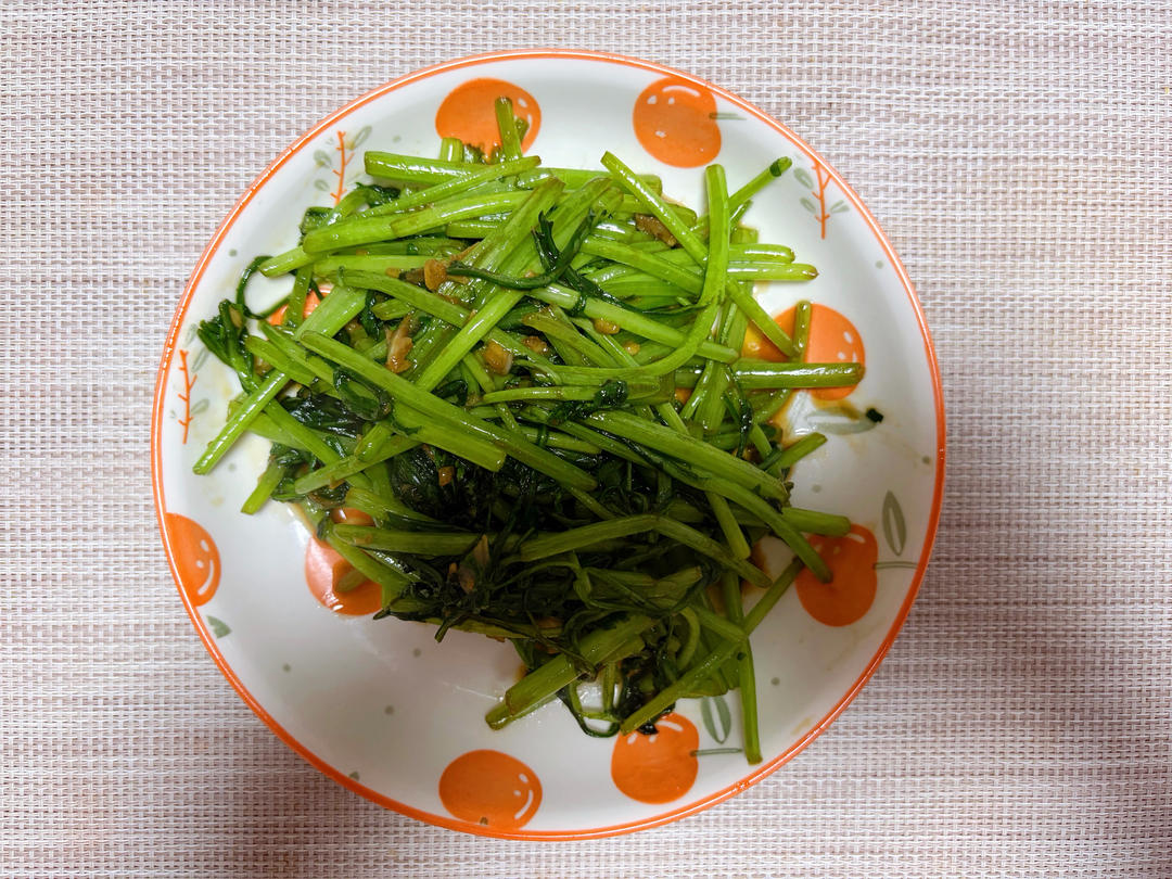 清炒茼蒿