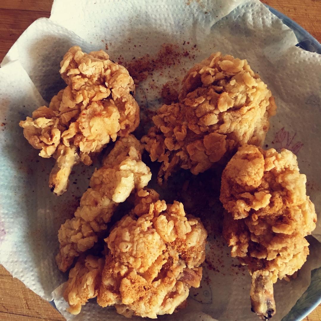 德克士店长亲授秘方，脆皮炸鸡腿，馋哭了隔壁的小朋友