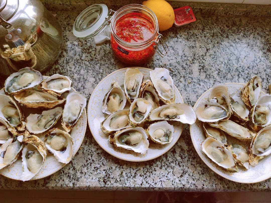 超简单～蒸蒜蓉生蚝