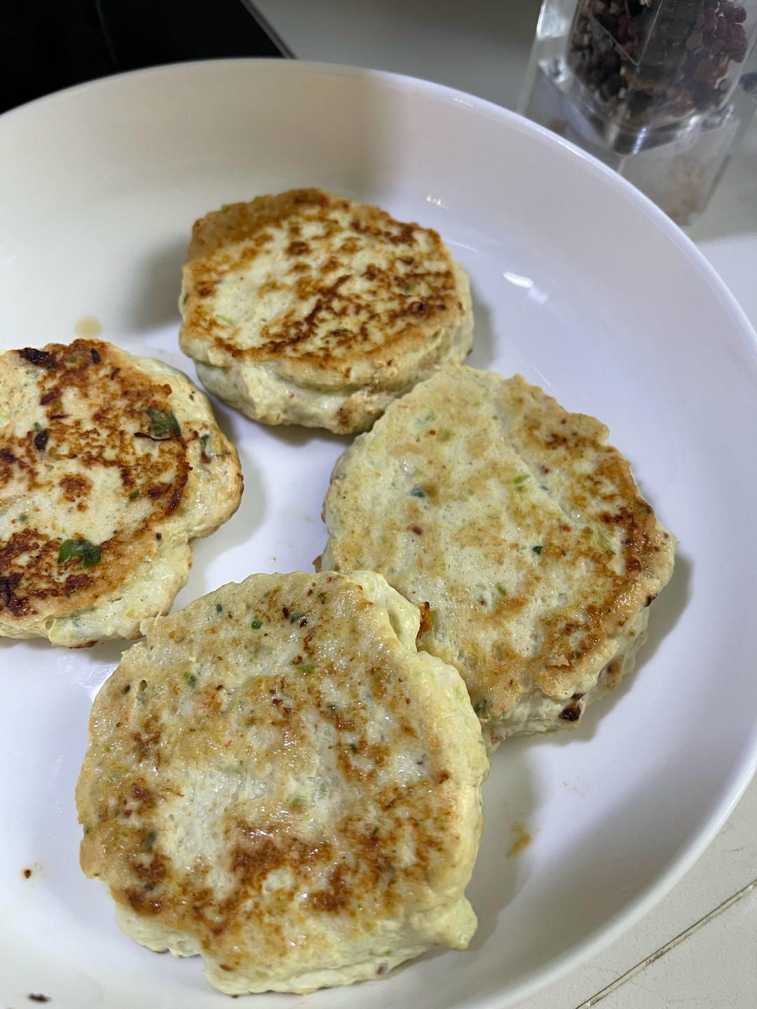 【健身餐】西葫芦鸡胸汉堡肉饼
