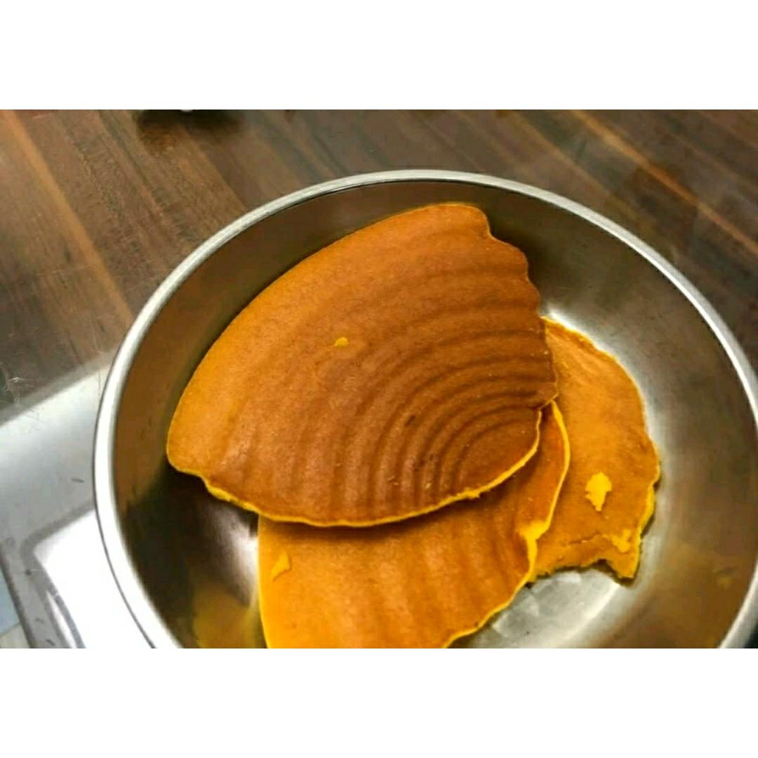 奶香玉米面饼