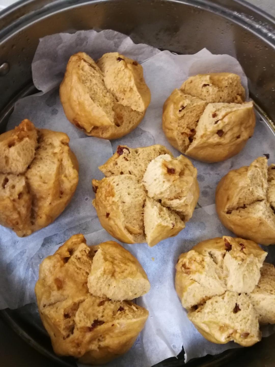 【红糖开花馒头】一招做出开花馒头，好吃又好玩！