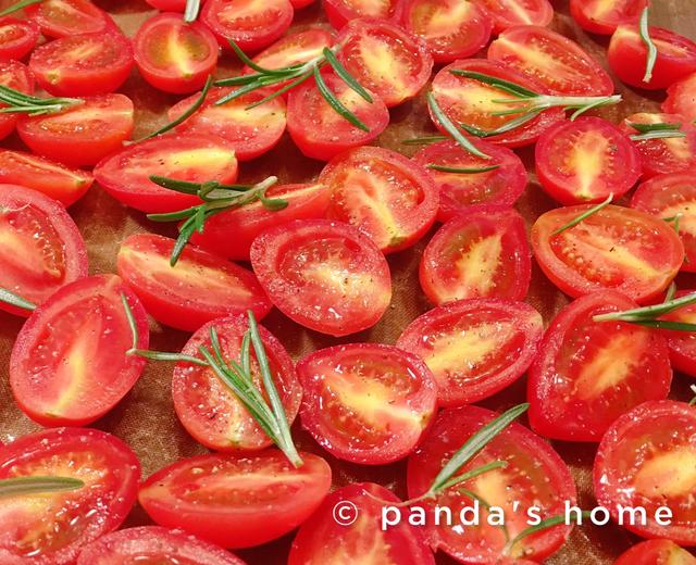 为了佛卡夏而存在的——橄榄油浸小番茄的做法