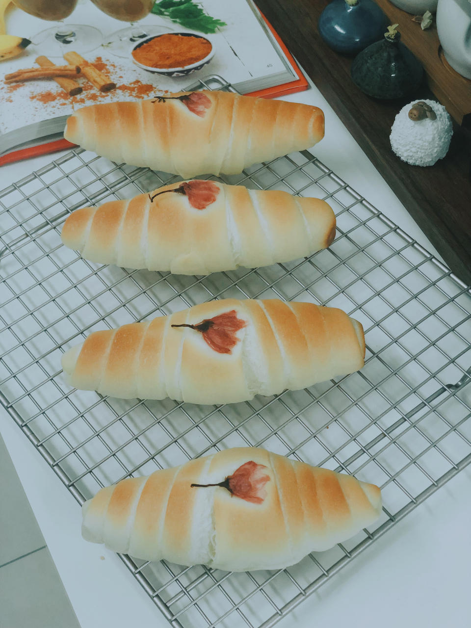 小黄油海盐面包
