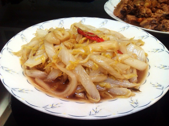 serpent-skirt做的酸辣白菜丝