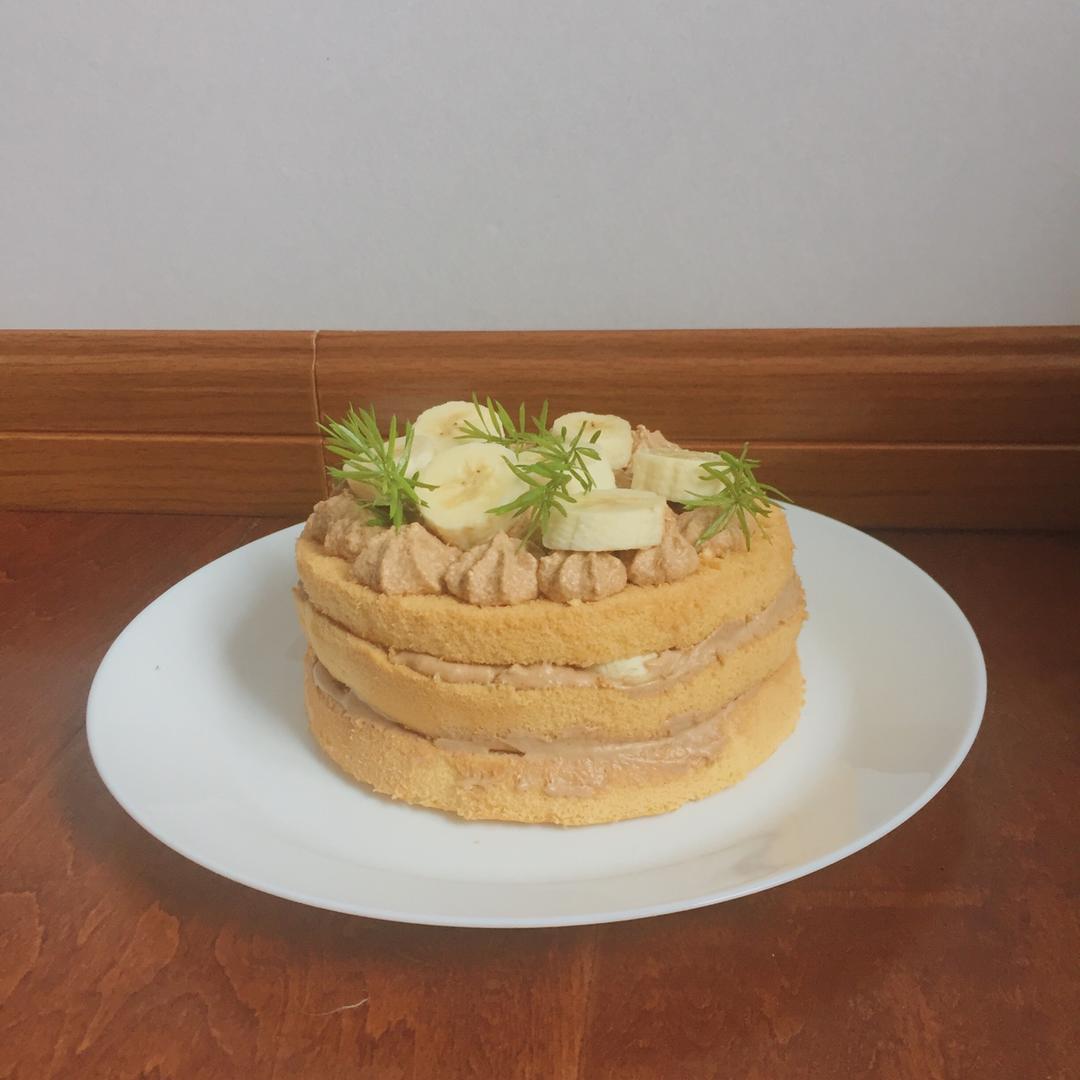 香蕉巧克力蛋糕