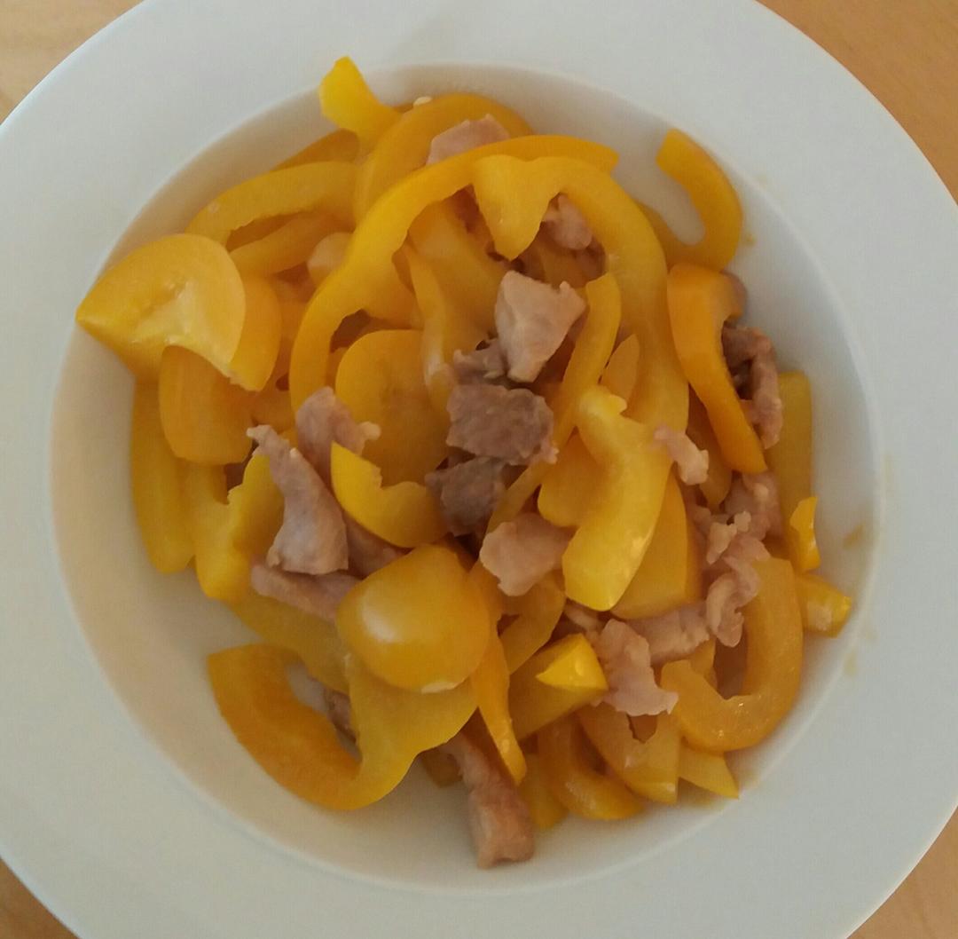 青椒炒肉丝