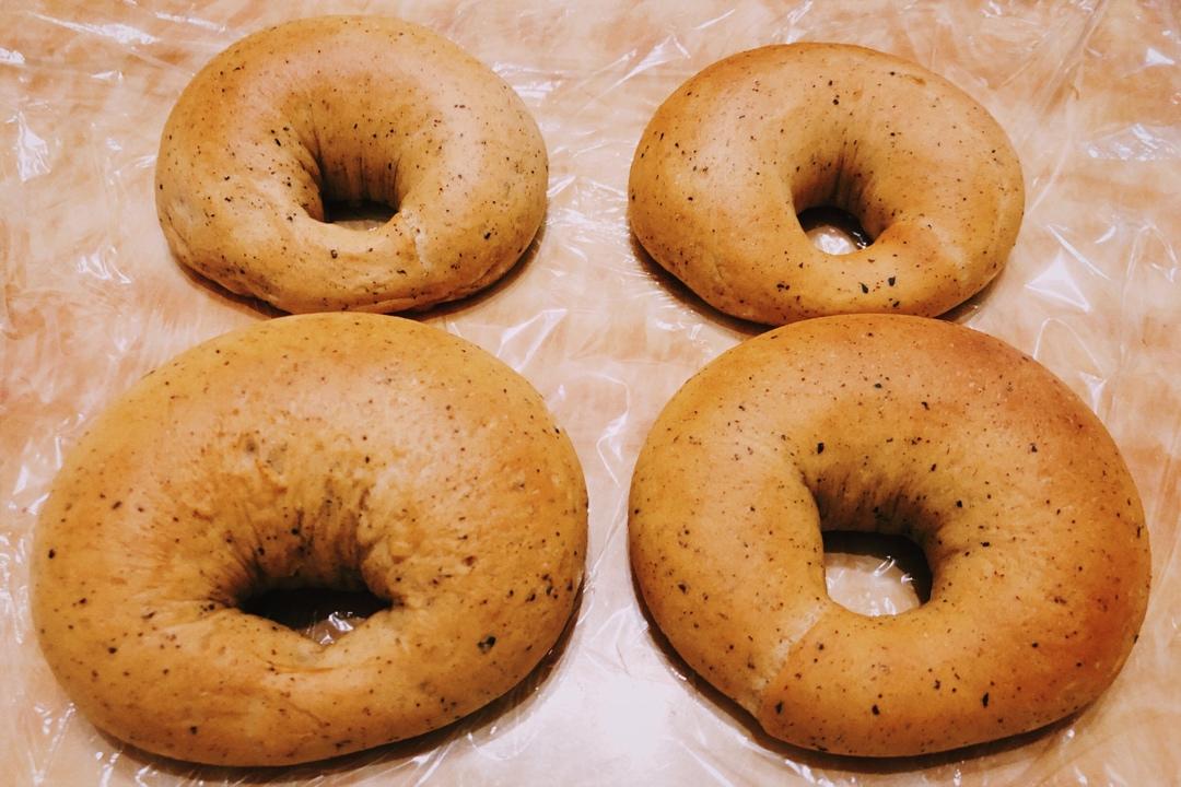 红茶☕️贝果🥯（松软口感）