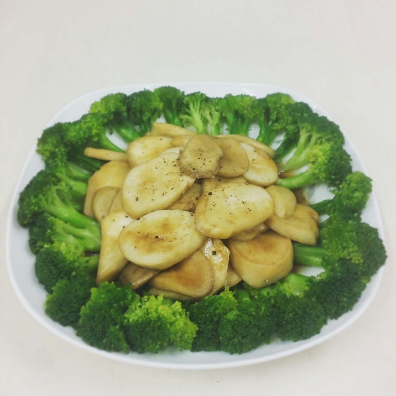 蚝油杏鲍菇[家简呈厨•私房家常素食]