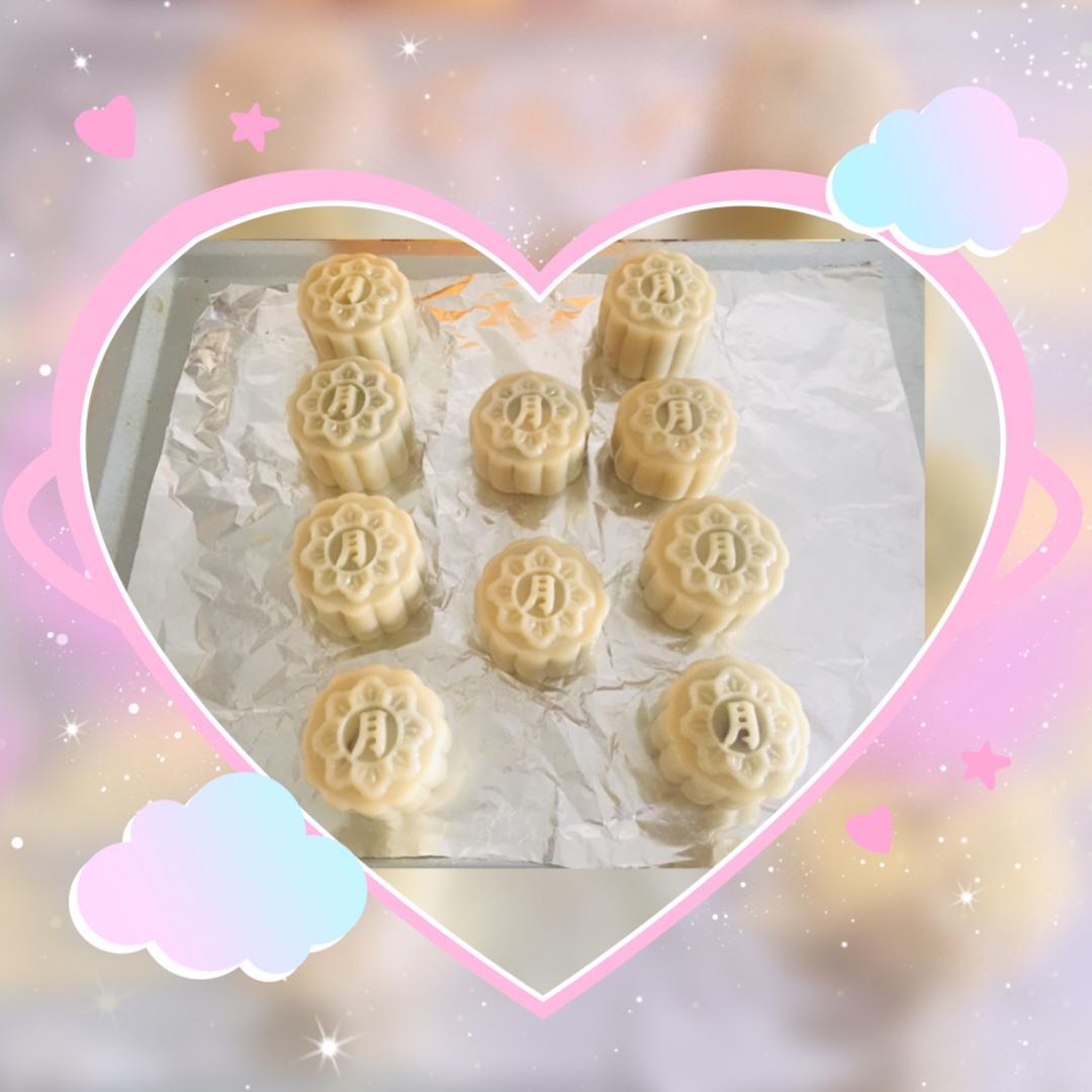 金沙奶黄月饼