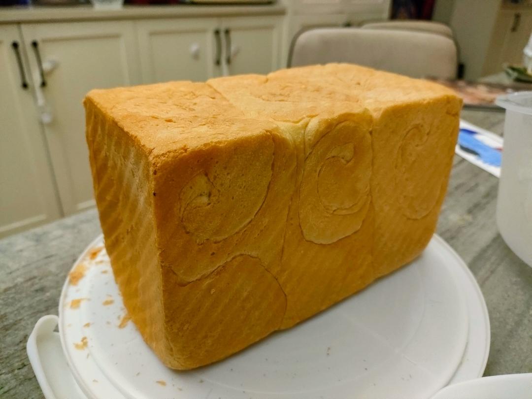 夺命软吐司(๑´ڡ`๑)超软拉丝极速方便的一次发酵吐司