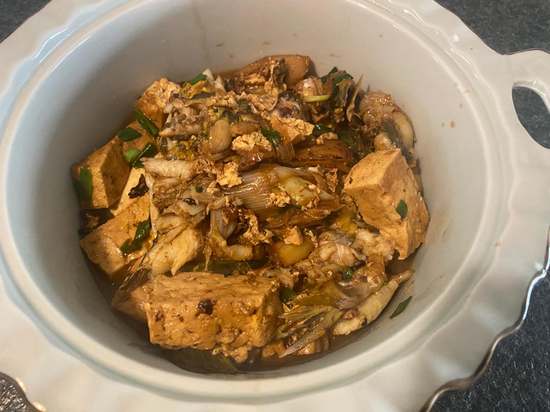 汪丫鱼烧豆腐