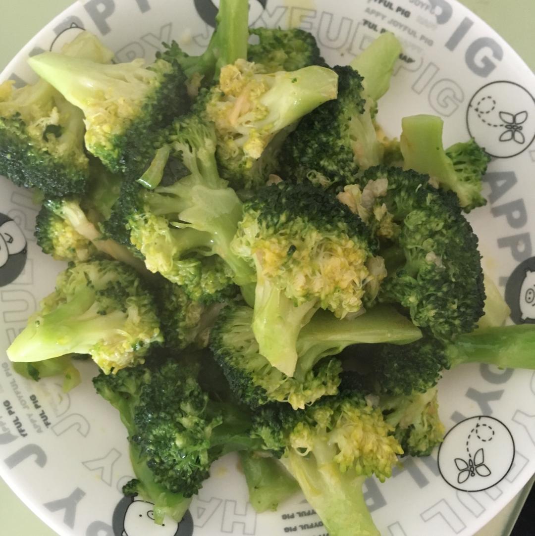 蚝油蒜蓉西兰花