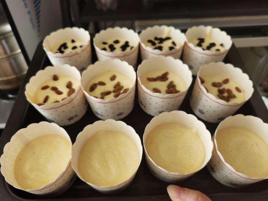 纸杯蛋糕 8寸戚风蛋糕的量