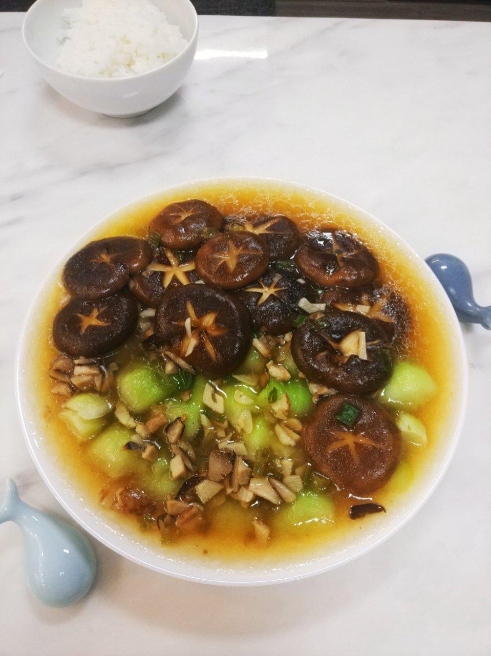 蚝油香菇小油菜