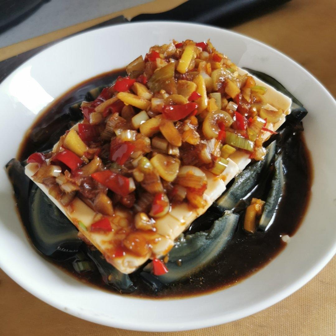 【最佳CP～】凉拌皮蛋豆腐✨