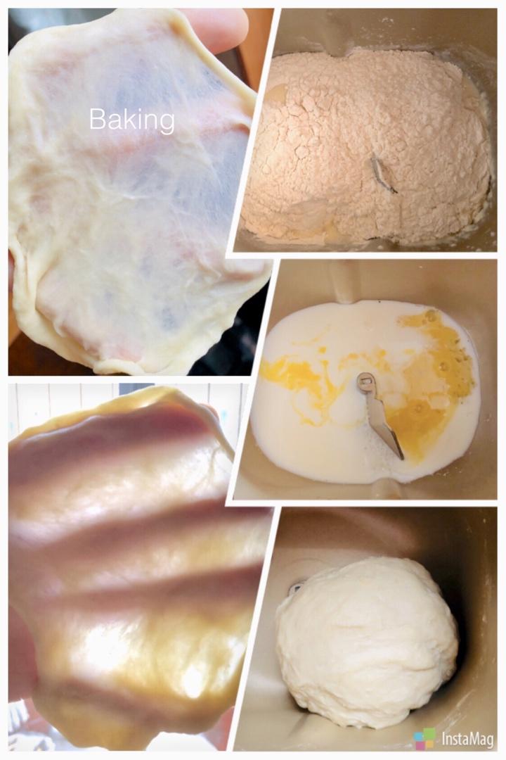 夏天面包机如何揉手套膜