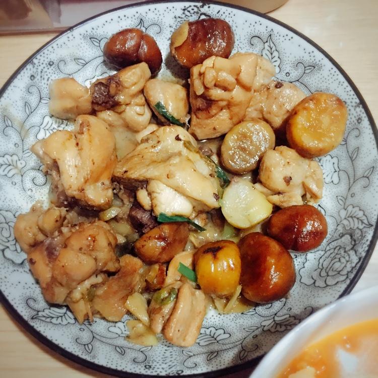 板栗烧鸡