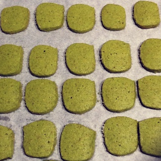 微苦抹茶沙布列酥饼