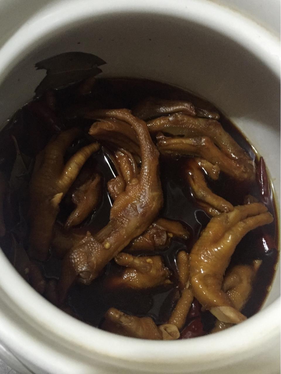 香辣卤鸡爪