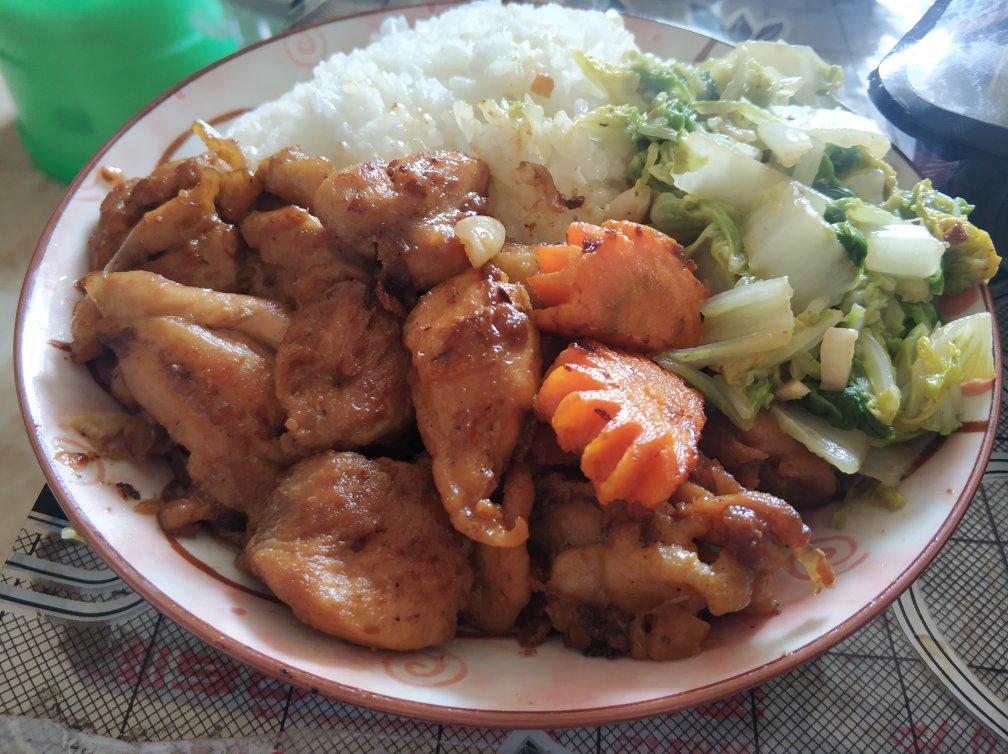 照烧鸡腿饭