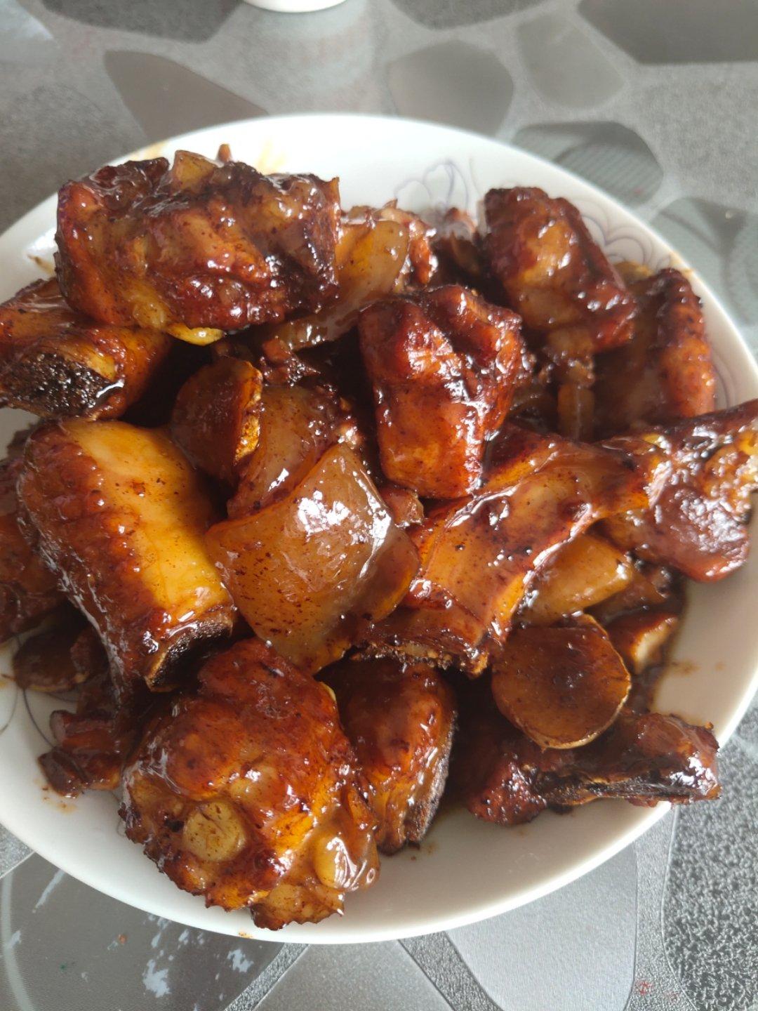 懒人版糖醋排骨-比红烧的更开胃更下饭！