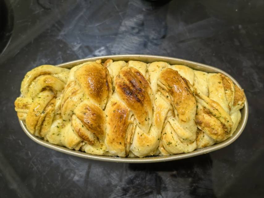 香葱肉松mini小吐司