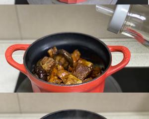 【北鼎铸铁小圆锅】香菇排骨煲仔饭的做法 步骤9