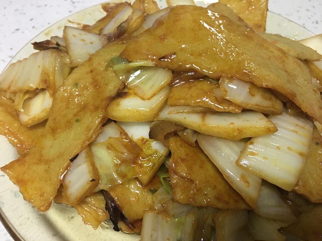 韩式炒鱼饼