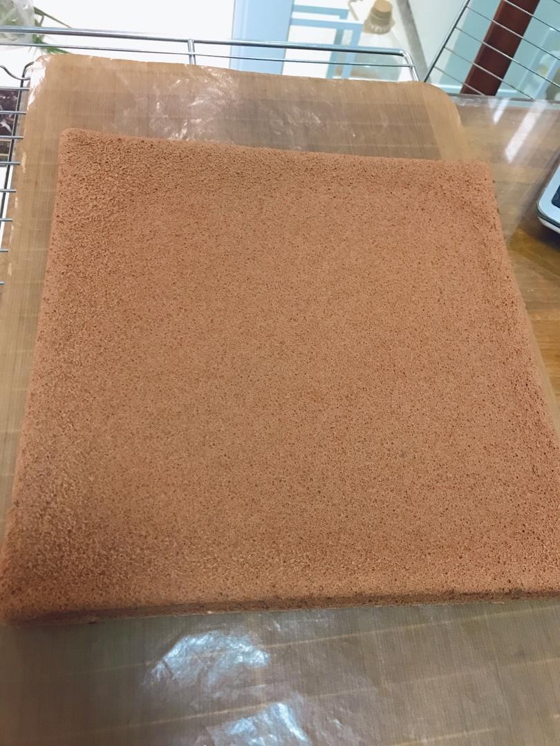 不易消泡的可可蛋糕卷