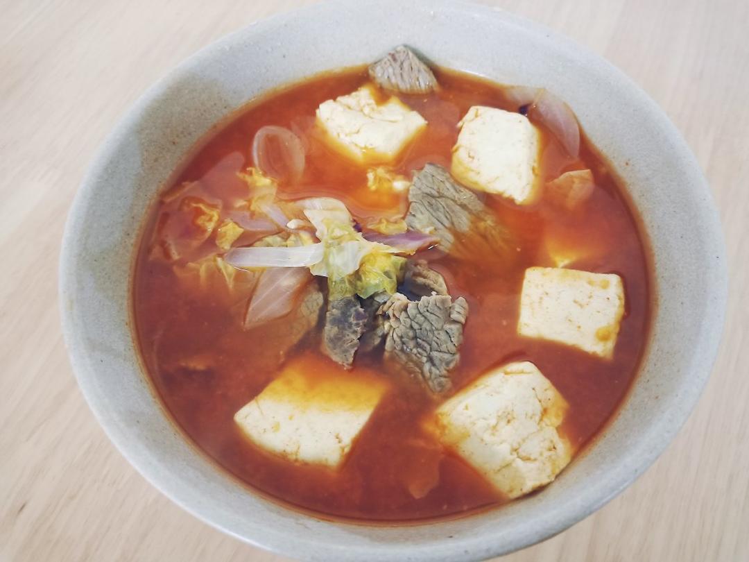 好吃到哭泣的泡菜豆腐汤