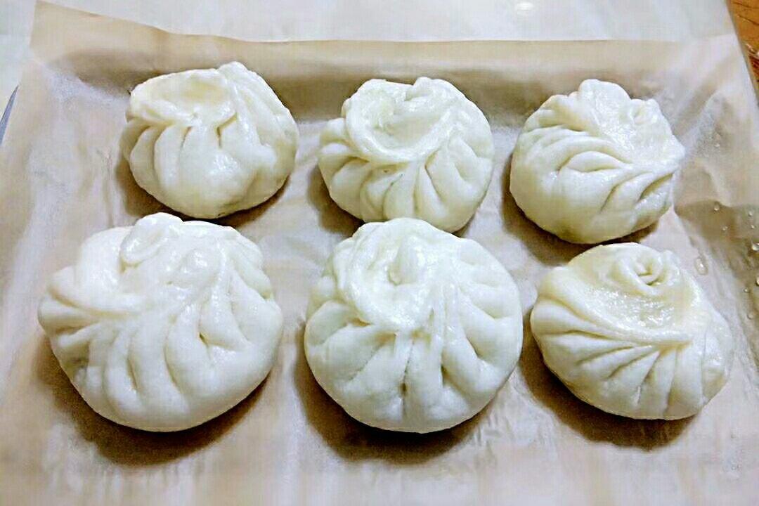 手工包子（肚脐包）