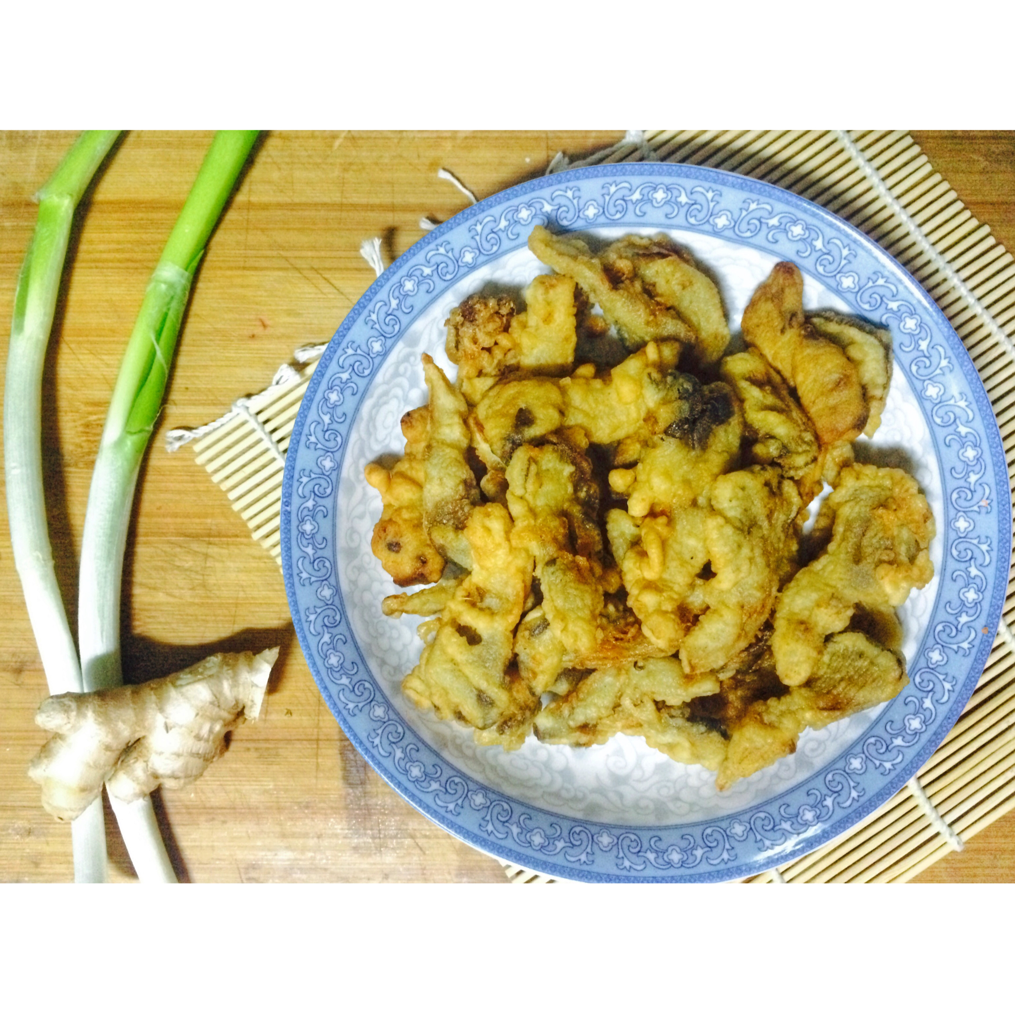 干炸蘑菇（家乡版）