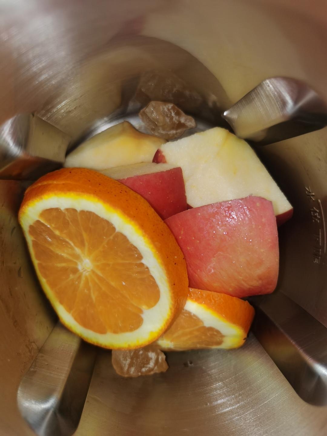 苹果热橙茶