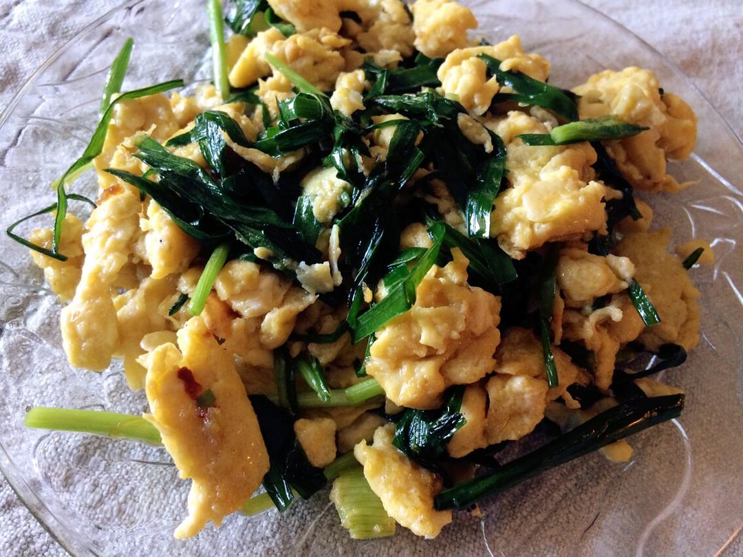 韭菜炒鸡蛋