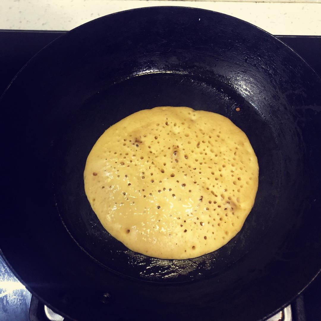 自制成都名小吃---蛋烘糕