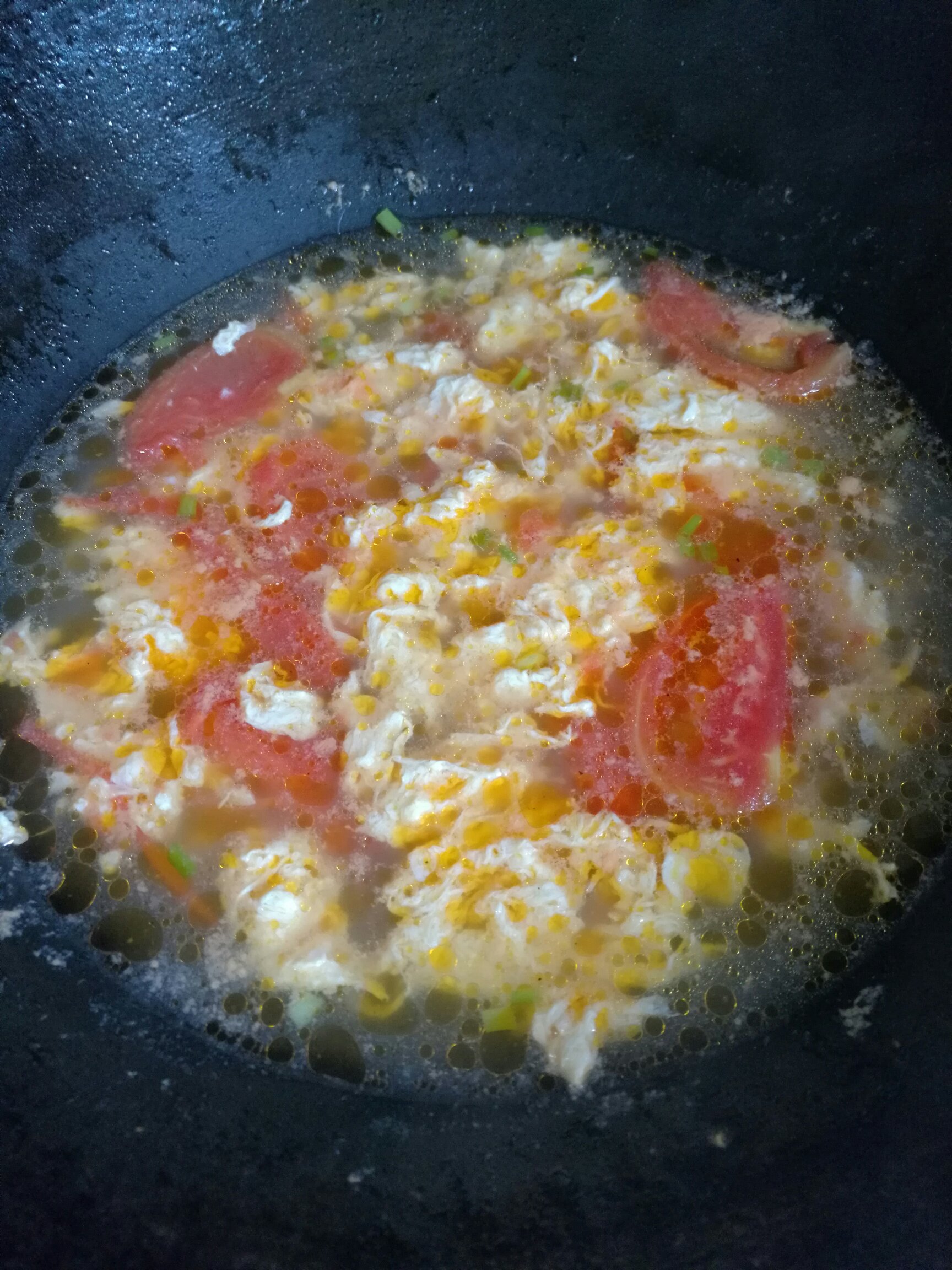 如何做出漂亮的西红柿蛋花汤