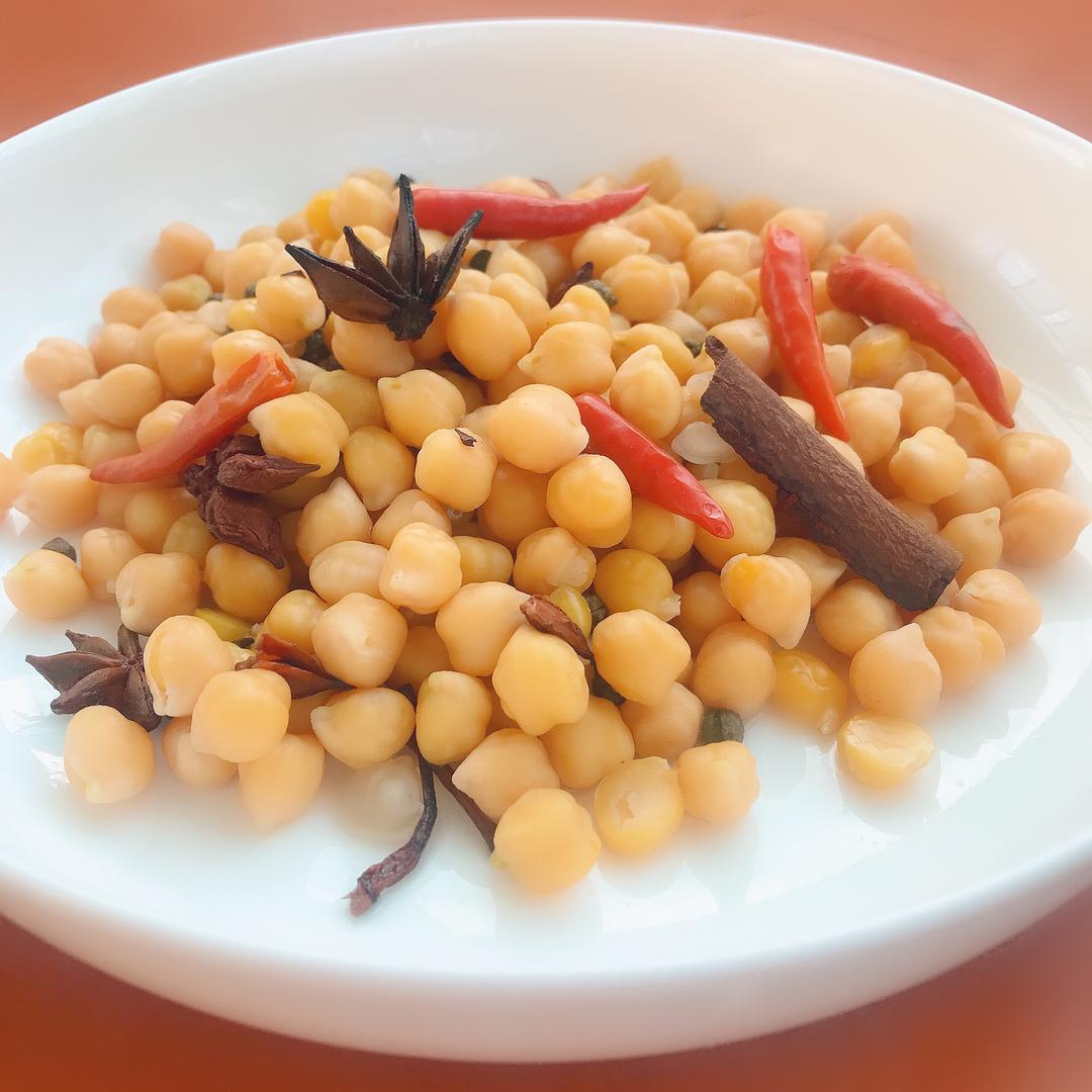 五香鹰嘴豆的做法