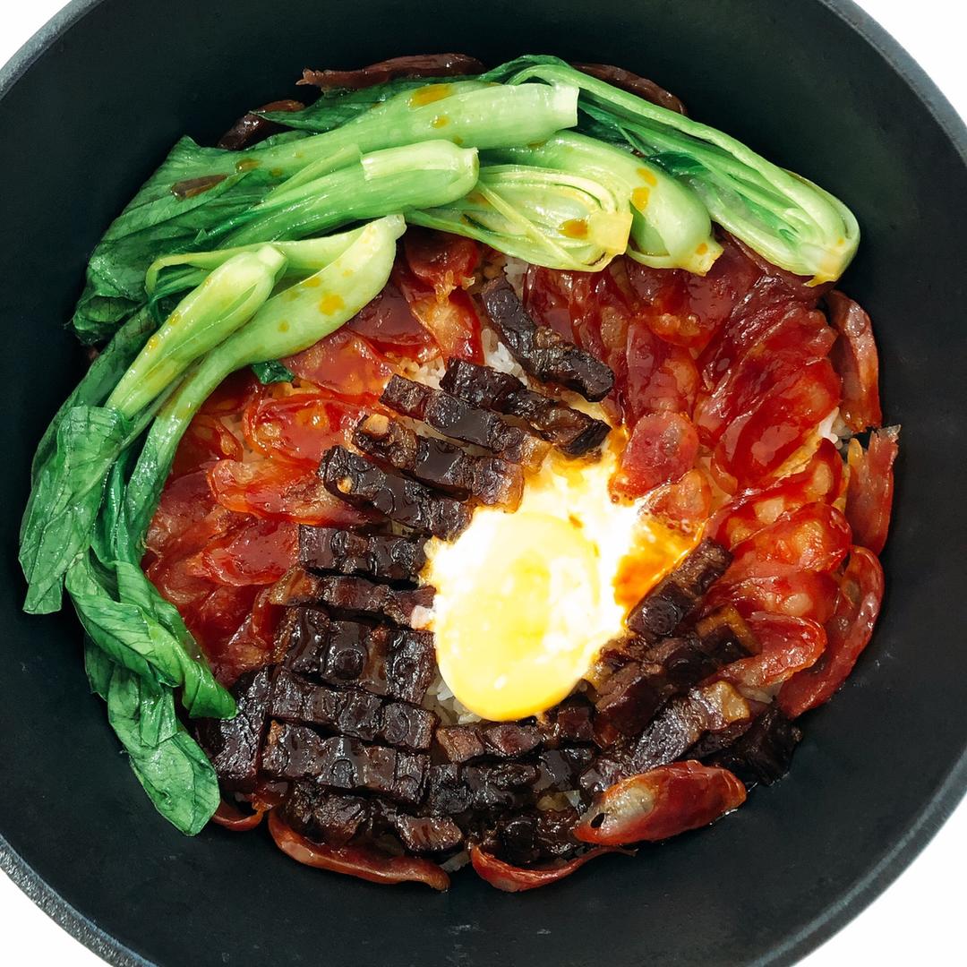 最爱腊味煲仔饭（一人食）（快手版）