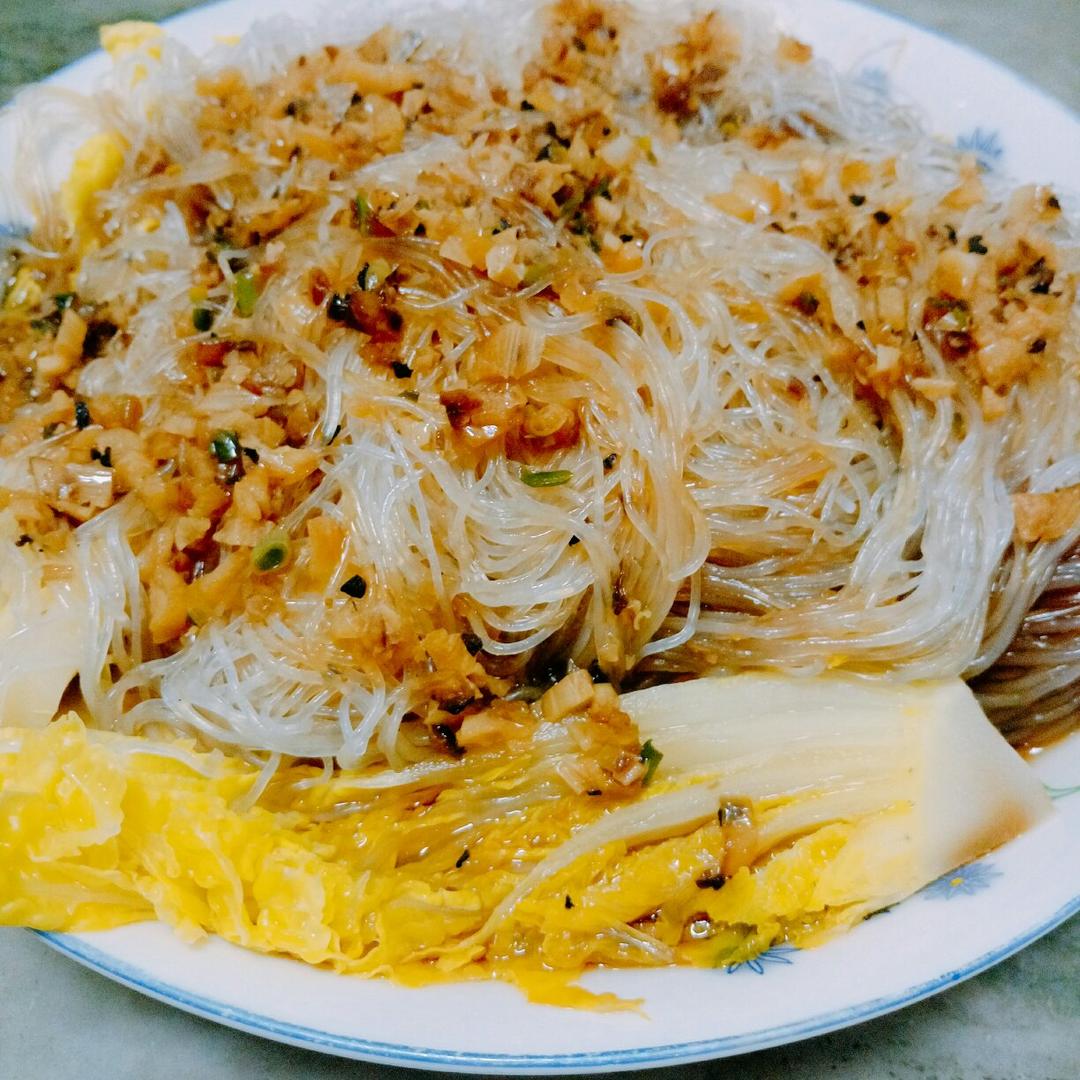 蒜蓉粉丝蒸娃娃菜
