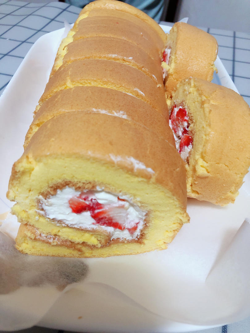 原味水果瑞士卷