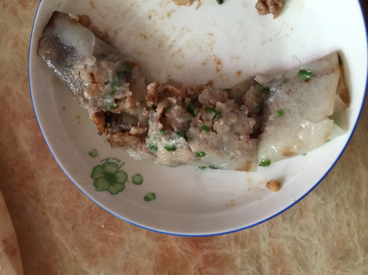 布拉广式葱花牛肉肠粉