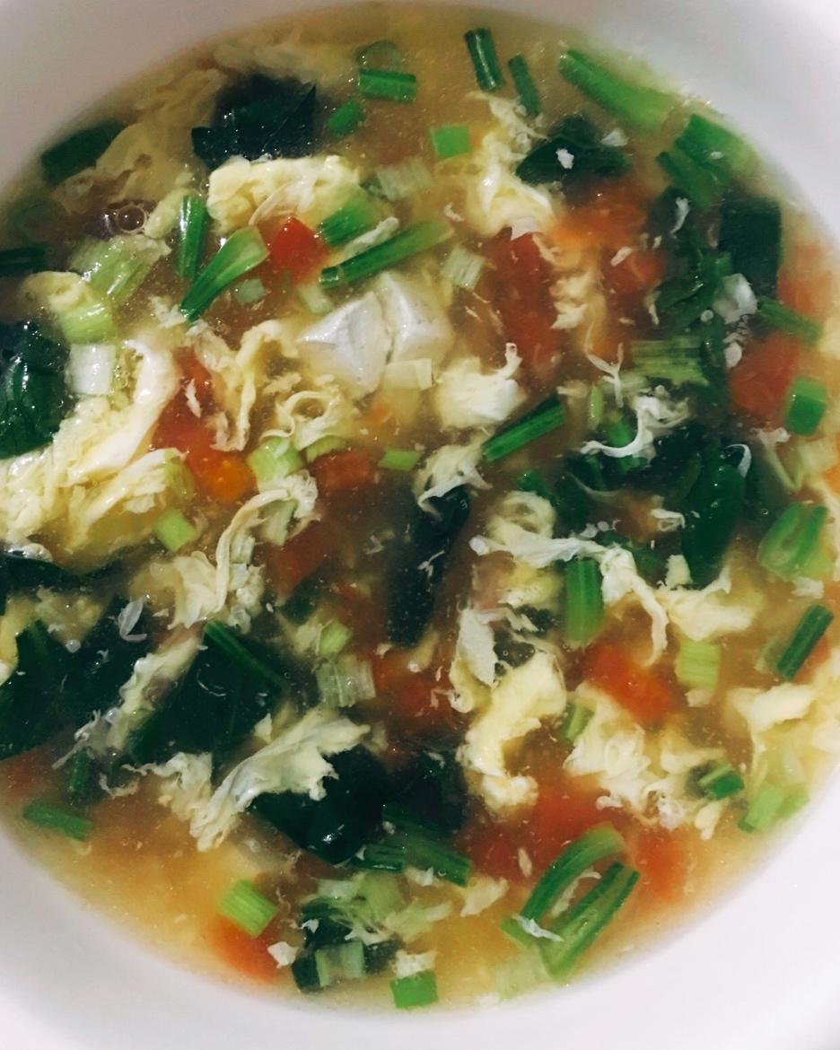 超级成功的豆腐蛋花汤