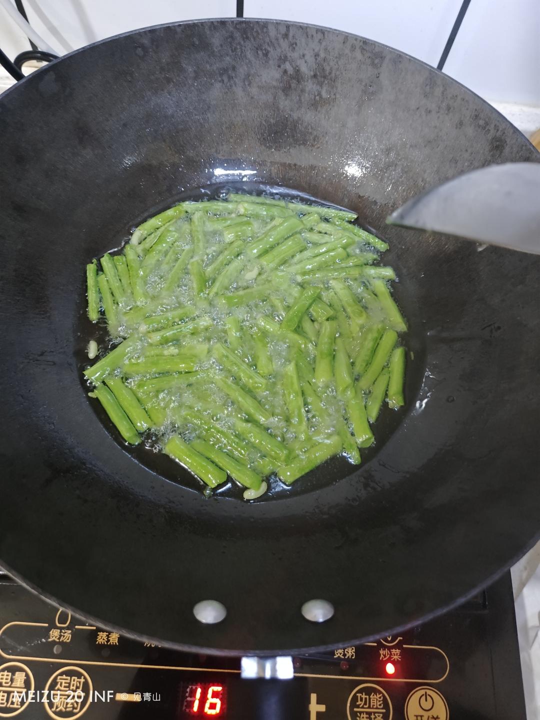 豆角烧茄子