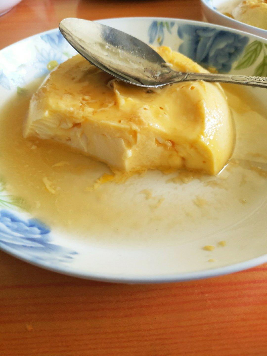 超简易滑又弹的鸡蛋布丁Custard Pudding(详细教程)